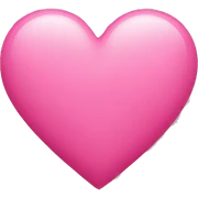 Pink heart sticker