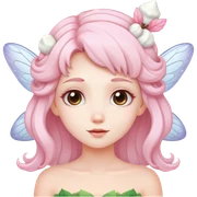 Marshmallow fairy  sticker