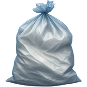 Plastic bag sticker