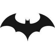 batman logo sticker