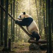 Panda sticker