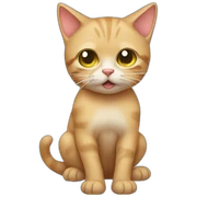 Vomiting kitten sticker