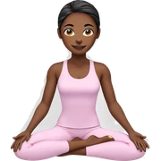 smiling girl with dark skin sticker