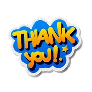 Thank You ! sticker
