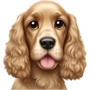 Cocker spaniel sticker