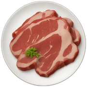 Meat dish sticker