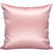 Light pink satin pillow sticker
