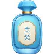 Perfume blue sticker