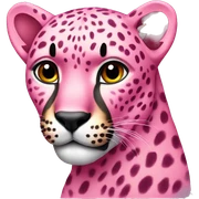 Pink Cheetah sticker
