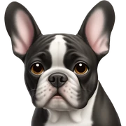 French bulldog sticker