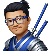 Steadfast Samurai sticker