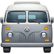 Gray van sticker
