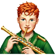 Irish Musician sticker
