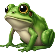 Harry Potter frog sticker