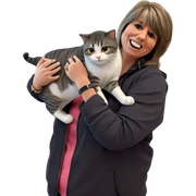 cat lover indoor time sticker