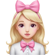 👩🏻🎀 sticker