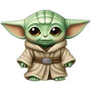 Baby yoda sticker
