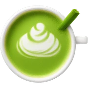 Matcha latte  sticker