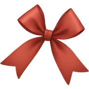 Bow sticker