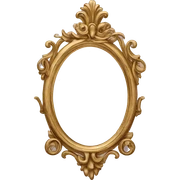 Victorian mirror chic sticker