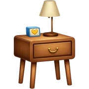 bedside table sticker