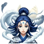 Moonlit Samurai sticker