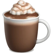hot chocolate  sticker
