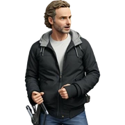 casual outdoors look with jacket sticker