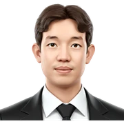 formal portrait of a young man sticker
