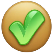 Checkmark  sticker