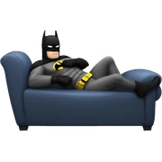 batman relaxing sticker