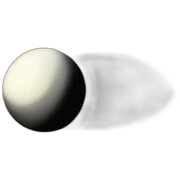 shadows sphere sticker