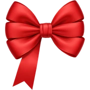 Pin bow  sticker