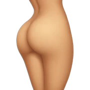 Booty sticker