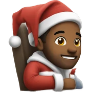 cozy christmas sticker
