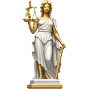 Statue of Justice sticker