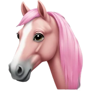 Horse pink  sticker