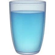 Vaso de agua  sticker