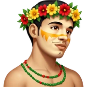 Flower-Crowned Dancer sticker
