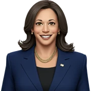 smiling girl in formal suit sticker