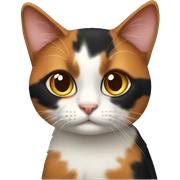 Calico cat  sticker