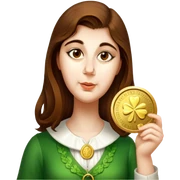 Golden Token sticker