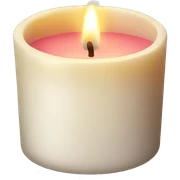 Aroma candle sticker
