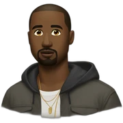 Kayne west sticker