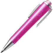 pink glitter pen sticker