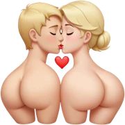 kiss butt sticker