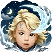 Moonlit Samurai sticker