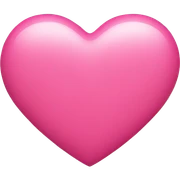 Pink heart sticker