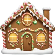Gingerbread house sticker