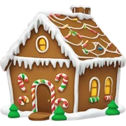 gingerbread house sticker